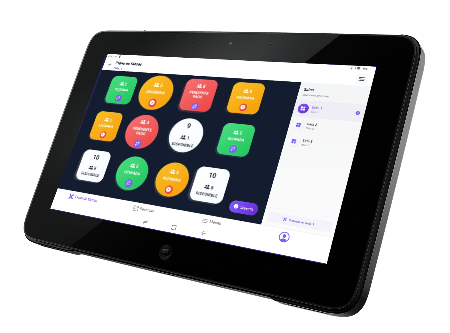 Dashboard GastroPOS - Gestión de Restaurantes
